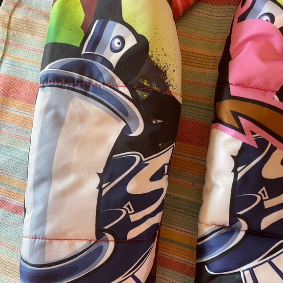 NWT s small dexters laboratory dekryptic puffer jacket coat mandark dee dee mens - Picture 8 of 11